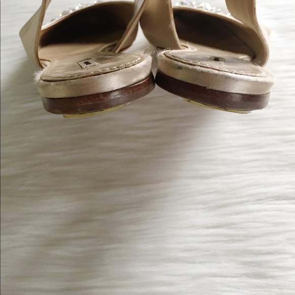 Miu Miu Ballet Satin Sling Back Flats - Picture 7 of 8